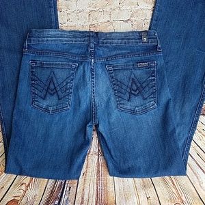7FAM Lexi "A" Pocket Jeans